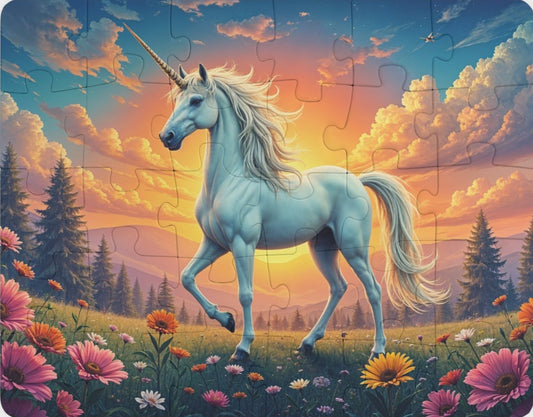 Unicorn 30 Piece Kids Puzzle!