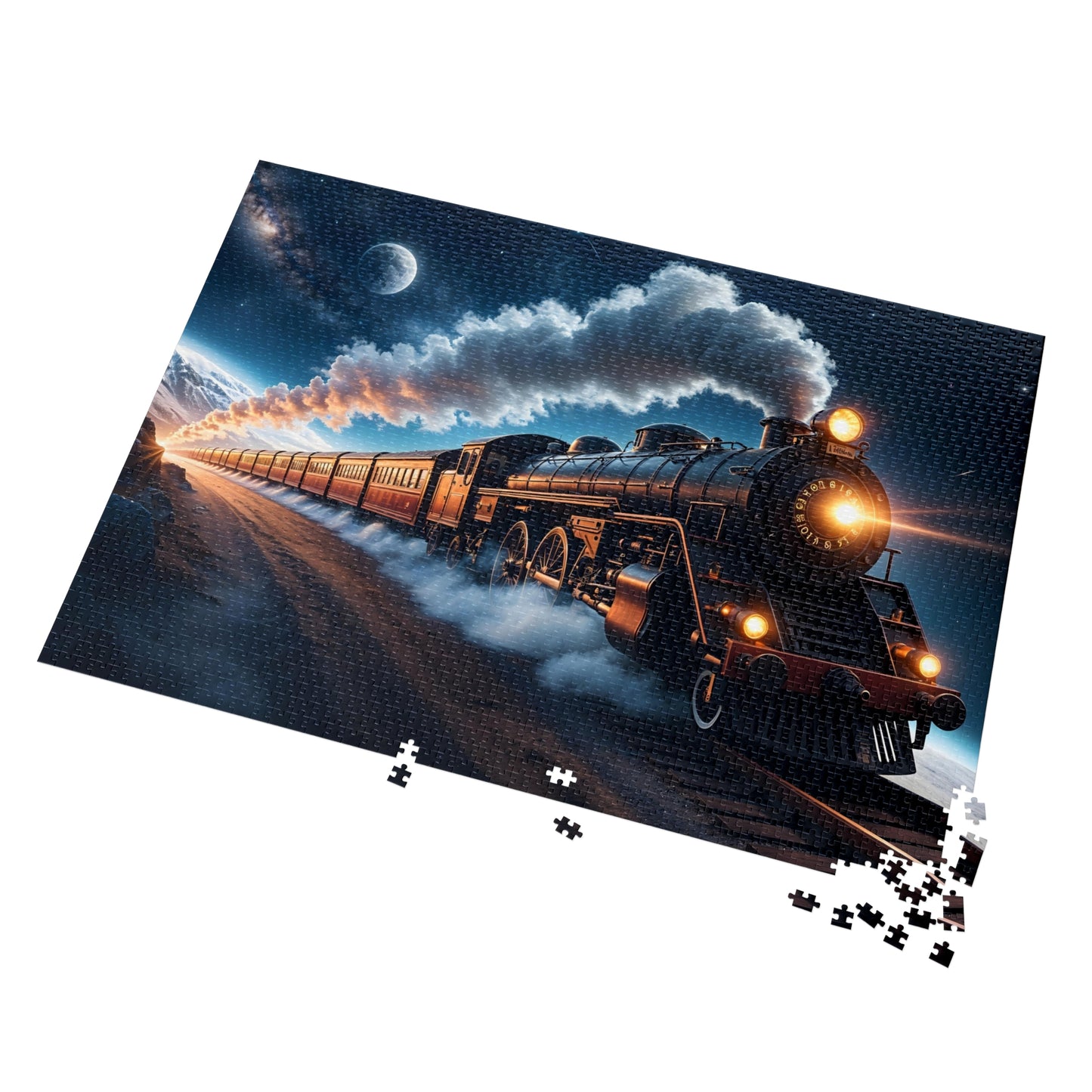 Enchanting Train Scene 2000 pcs