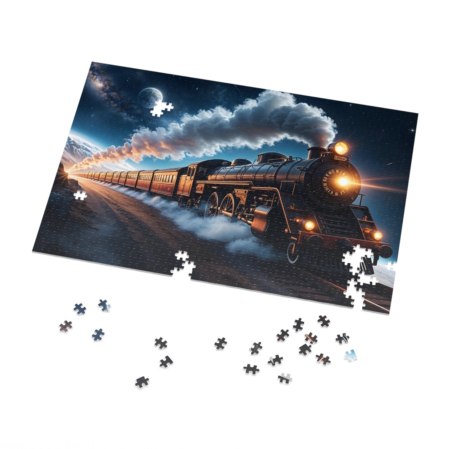 Enchanting Train Scene 2000 pcs